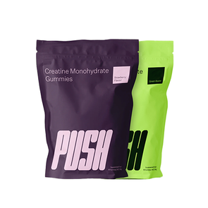 PUSH CREATINE MONOHYDRATE GUMMIES DOUBLE COMBO