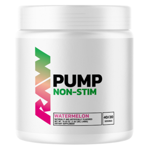 GET RAW NUTRITION PUMP NON STIM