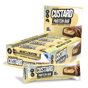 MUSCLE NATION CUSTARD PROTEIN BAR