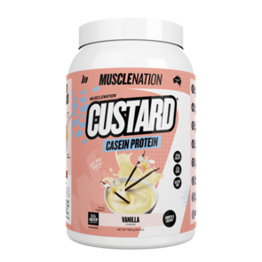 MUSCLE NATION CUSTARD CASEIN PROTEIN