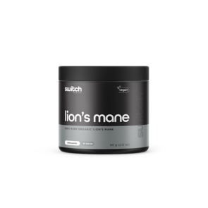 SWITCH NUTRITION PURE ORGANIC LION'S MANE POWDER