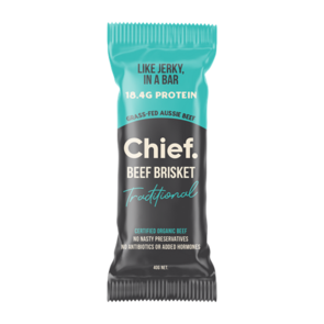 CHIEF ORGANIC GRASS FED BEEF BAR