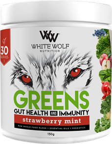 WHITE WOLF NUTRITION GREENS GUT HEALTH & IMMUNITY