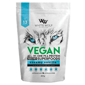 WHITE WOLF NUTRITION VEGAN ALL IN ONE PROTEIN BLEND
