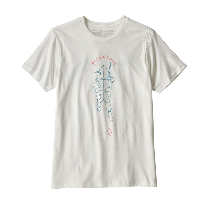 PATAGONIA M's Tube Trekker Organic T-Shirt - WHI