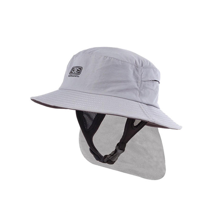 OCEAN & EARTH INDO STIFF PEAK SURF HAT - Grey