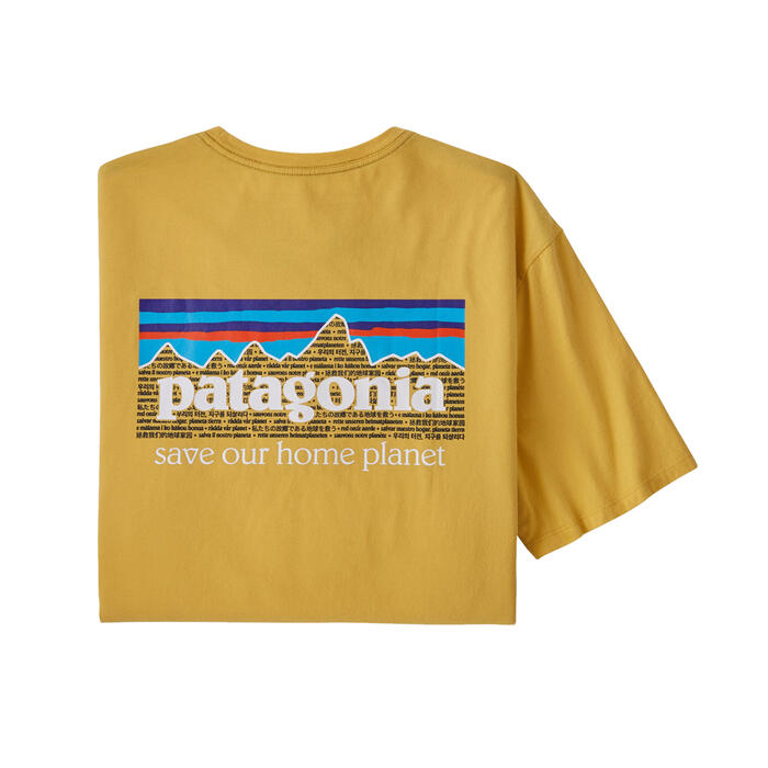 Patagonia t shop shirt yellow