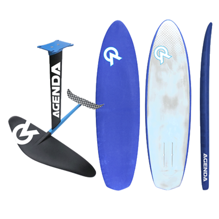 AGENDA EASY FOIL PACKAGE 6'2" BOARD, 70CM MAST WING KIT