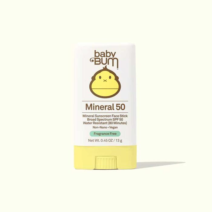 Sun Bum Baby Bum Spf 50 Mineral Sunscreen Face Stick