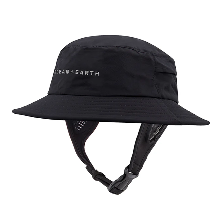 OCEAN & EARTH Bingin Soft Peak Surf Hat - Black