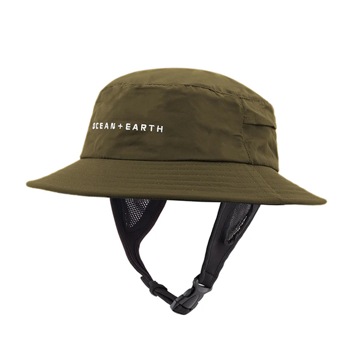 OCEAN & EARTH Bingin Soft Peak Peak Surf Hat - Olive