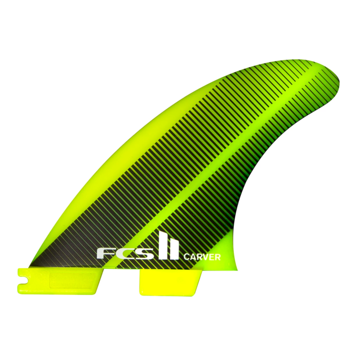 FCS II CARVER NEO GLASS FIN TRI SET
