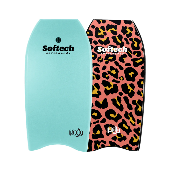 Softech Mojo Bodyboard - Seafoam Leopard