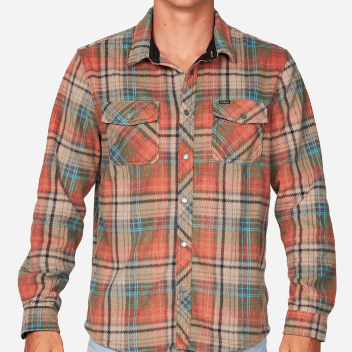 O'NEILL Glacier Plaid Superfleece