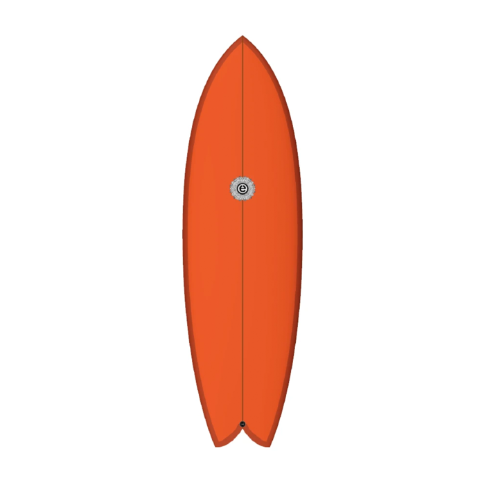 ELEMNT TWIN FISH - FCSII/TANGERINE