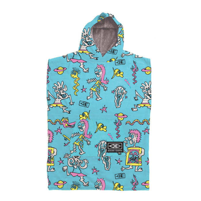 OCEAN & EARTH YOUTH IRVINE HOODED PONCHO