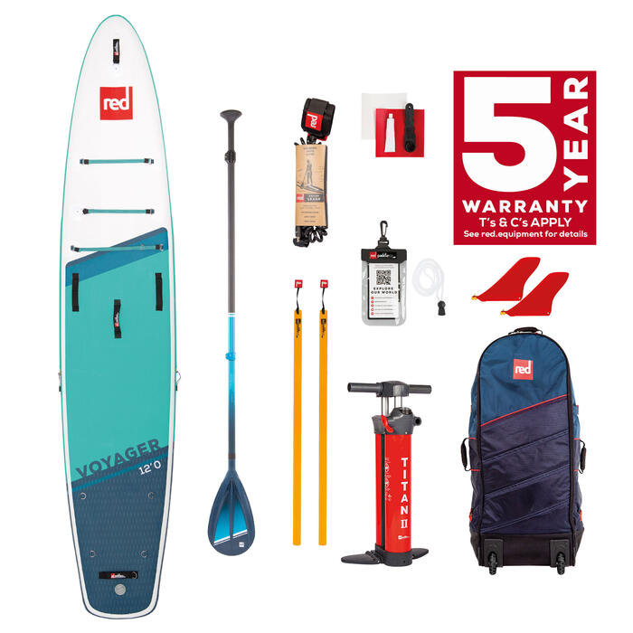RED PADDLE CO 12'0" VOYAGER (2022) PACKAGE