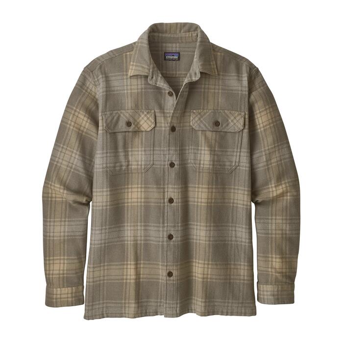 PATAGONIA M'S L/S NATURAL DYE FJORD FLANNEL SHIRT
