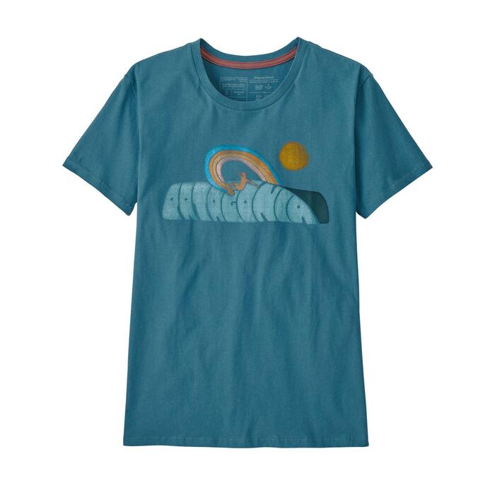 PATAGONIA W'S RAINBOW RAIL ORGANIC CREW T-SHIRT