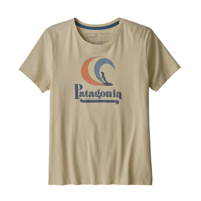 PATAGONIA W'S ON RAIL ORGANIC CREW T-SHIRT