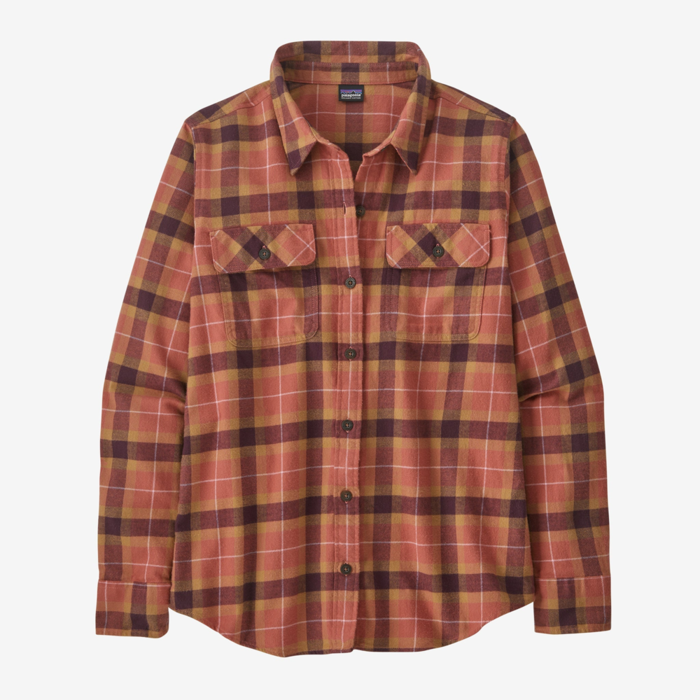 PATAGONIA W's L/S Organic Cotton MW Fjord Flannel Shirt