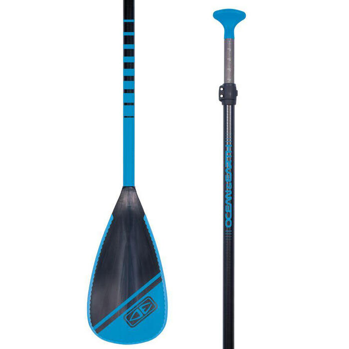 OCEAN & EARTH FIBREGLASS RUBBER EDGE ADJUSTABLE PADDLE