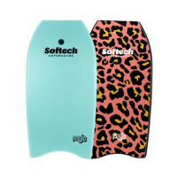 Softech Mojo Bodyboard - Seafoam Leopard