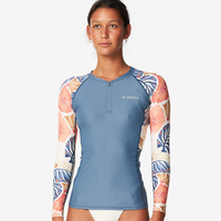 O'NEILL Bahia 1/4 Zip LS Rash Vest - VTALW